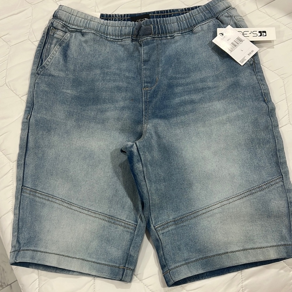 Joe shorts size L blue